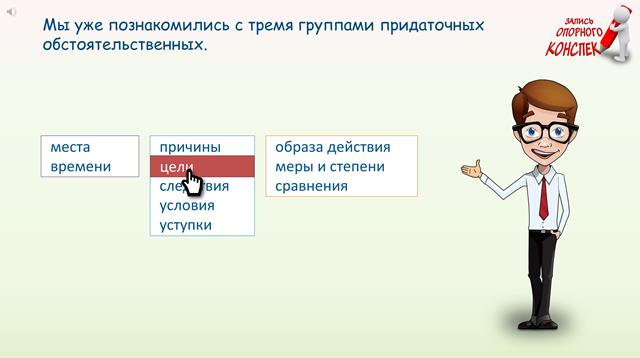 придаточные предложения цели в русском языке 
